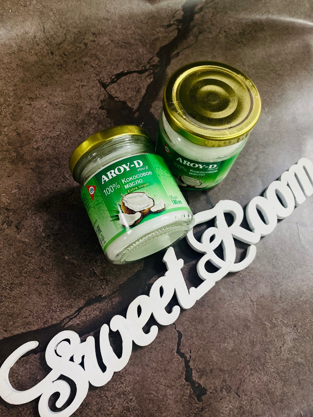 Масло кокосовое extra virgin 100% ст/б 180мл Aroy-D