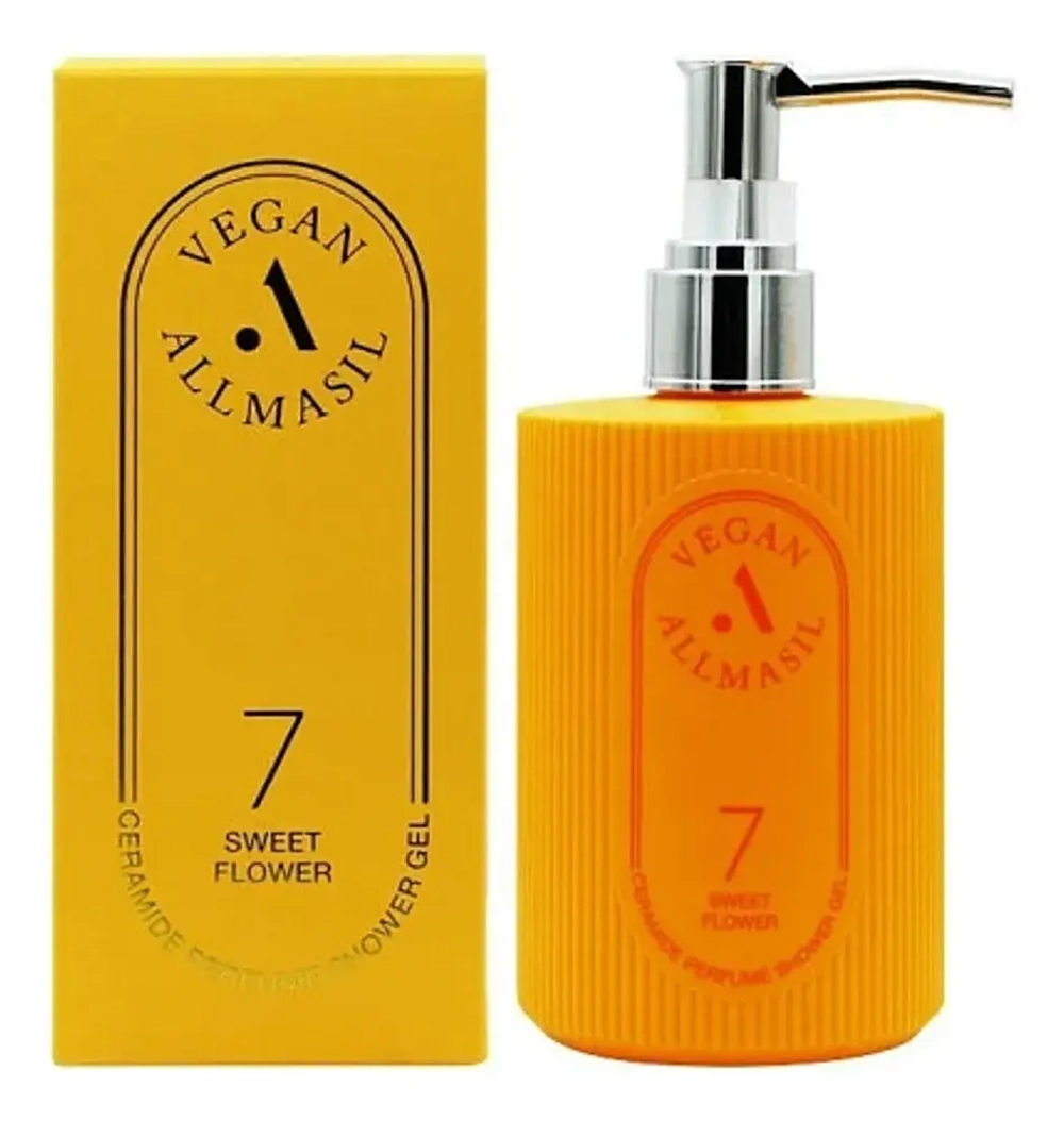 Гель для душа AllMasil 7 Vegan Ceramide perfume Shower gel 300 мл