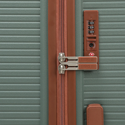 Чемодан большой (L) полипропилен "Fabretti"