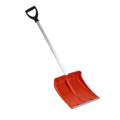 Лопата снеговая «Вьюга №3» Цветная (ал.пл) в сборе с алюм. чер и V-обр ручкой