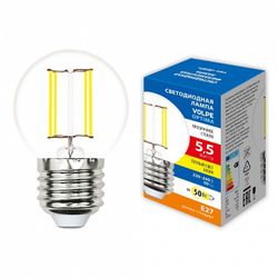 Лампа светодиодная Volpe OPTIMA E27 5.5Вт 3000K UL-00008459