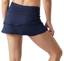 Теннисная юбка Lucky in Love Core Scallop Skirt - небесный