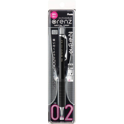 Механический карандаш 0,2 мм Pentel Orenz Metal Grip 2020 чёрный (блистер)