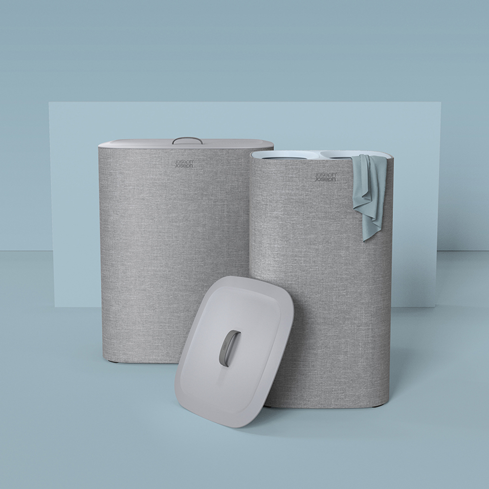 Корзина для белья tota™, 90 л, серая