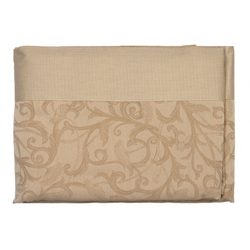 Скатерть OMBELLE chanvre + 8 салфеток Blanc des Vosges 170x240 Бежевый