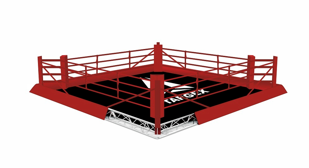 Ринг боксерский в СИЛОВОЙ раме TARGEX