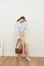 СУМКА «QUIET LUXURY» КАПУЧИНО