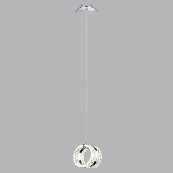 5029/8L L-VISION ODL24 000 хром/металл/акрил Подвес LED 8W 4000K 448лм MIRAGE