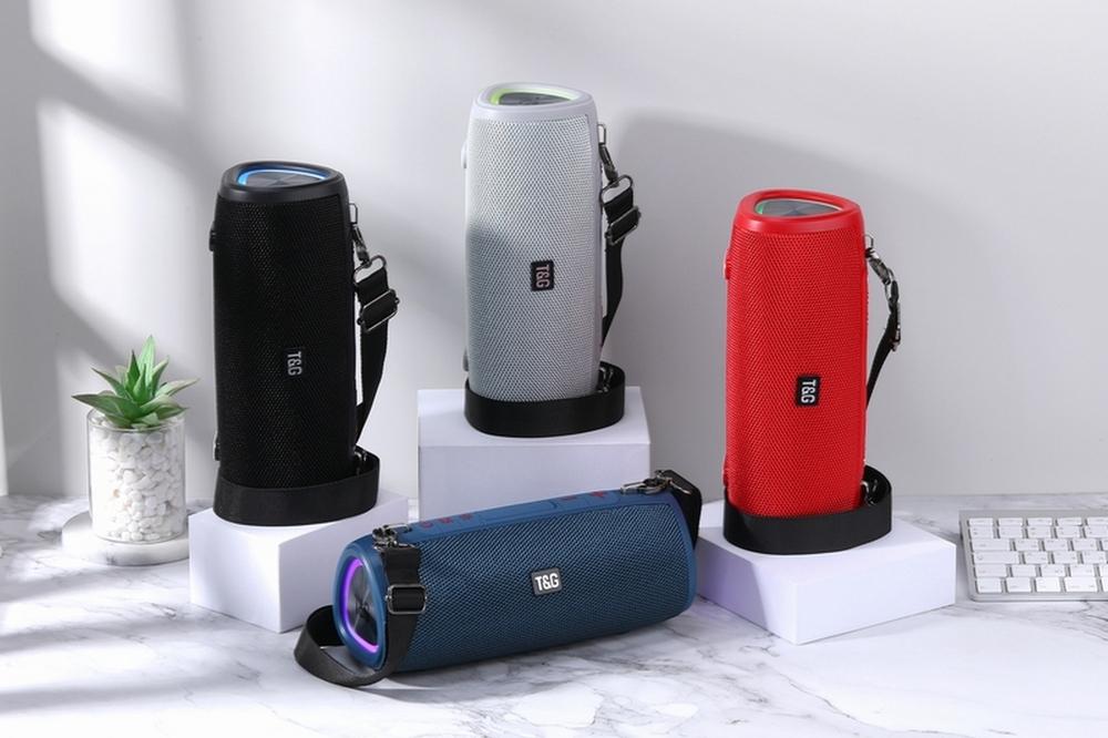 Беспроводная колонка TG-387 (16W/USB/FM) RGB Lighting