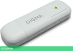USB-модем 4G Digma Dongle белый (DW1960)