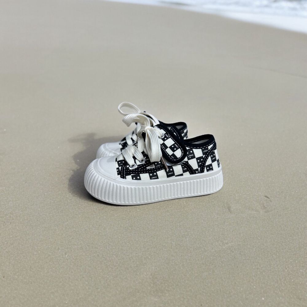 Обувь 713Б КЕДЫ Текстиль Шахмат