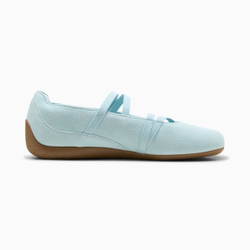 PUMA Женские кроссовки-балетки Speedcat Suede, голубой