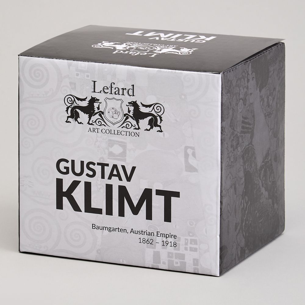 КРУЖКА LEFARD "ДАМА С ВЕЕРОМ" (Г. КЛИМТ) 420 МЛ (КОР=36ШТ.)