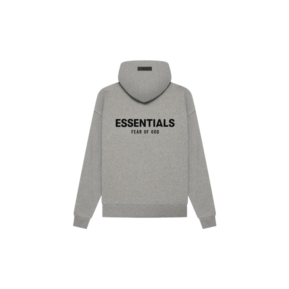 Худи Fear of God Essentials Hoodie Dark Oatmeal, FOG-SS22-946