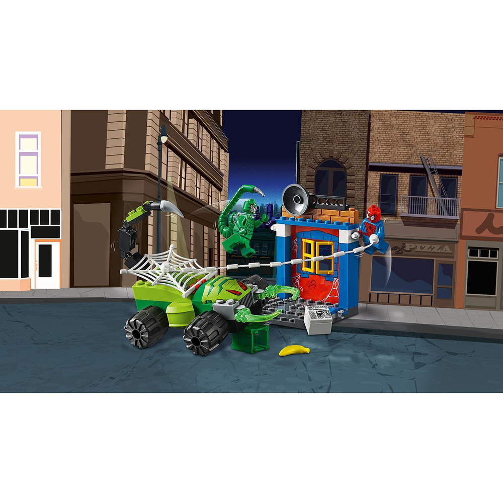 LEGO Juniors: Решающий бой Человека-паука против Скорпиона 10754 — Spider-Man vs. Scorpion Street Showdown — Лего Джуниорс Подростки