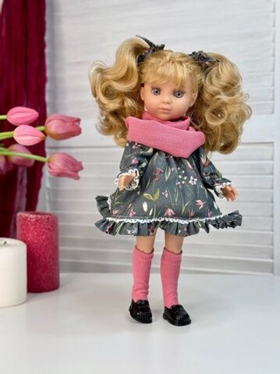 Кукла BERJUAN виниловая 35см Ева (836)