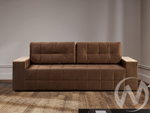 Диван прямой Элегант БД (2022) ДЕКОР ДУБ/GROUND 03 (коричневый)