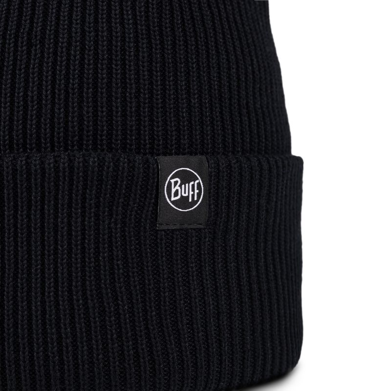 Шапка вязанная Buff Knitted Renvi Black Фото 4
