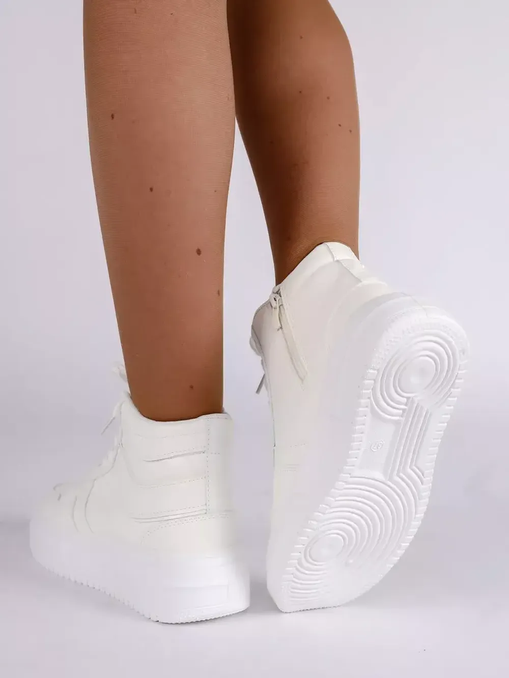 Кеды  на толстой подошве