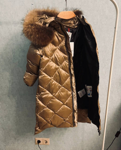 Детское пальто на пуху Moncler Coat