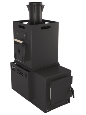 Банная печь МАРУСЯ-32 ВТ с выносной топкой