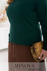 Водолазка 2310-1-зеленый Minova