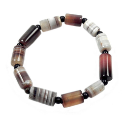 Браслет "Буч" агат карамельный