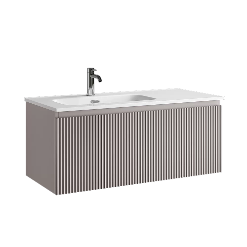 Тумба с раковиной Sancos Snob R 1.0 SNR1.0100LSM/SNR1.0100RSM Doha Soft