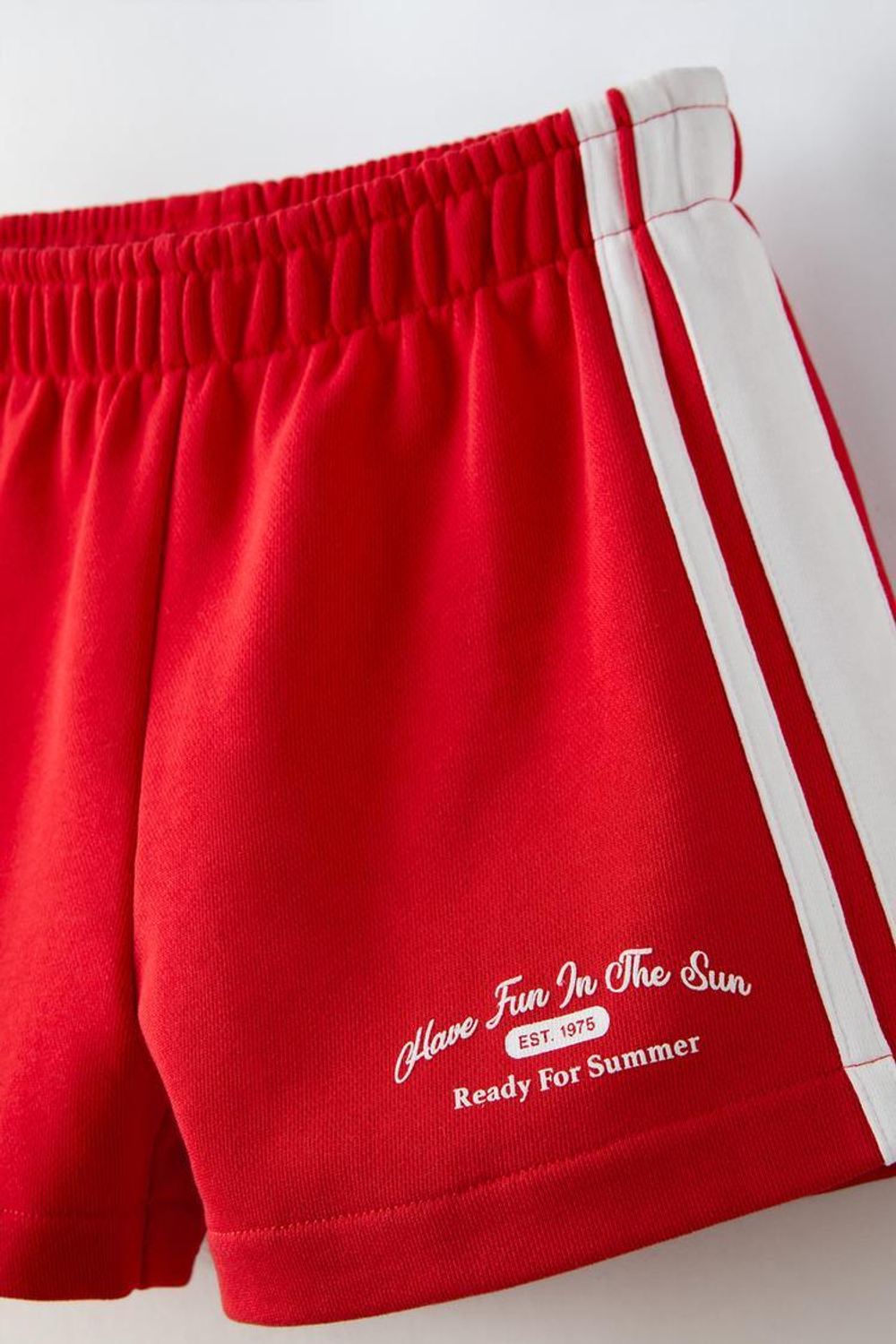 ZARA ШОРТЫ С ЛАМПАСАМИ, КРАСНЫЙ