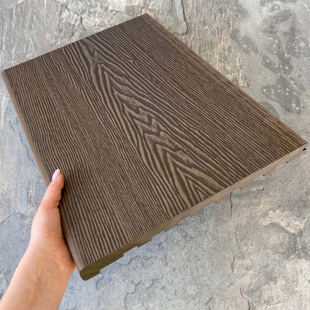Ступень EasyDecking Wood-Х 348х22х4010 Венге 3D