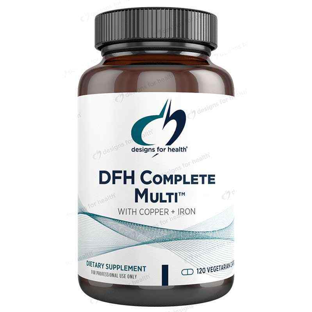 Designs For Health - CCM120 - DFH Complete Multi™ with Copper - 120 capsules