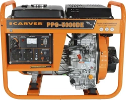 Генератор CARVER PPG-5000DE дизельный