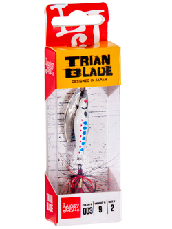 Блесна вращающаяся Lucky John TRIAN BLADE LONG 09.0г 003