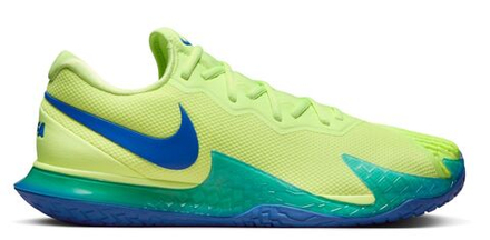 Мужские кроссовки теннисные Nike Zoom Vapor Cage 4 Rafa - light lemon twist/game royal/light photo blue