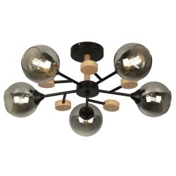 Люстра Rivoli Elouisa 9181-305 5 х Е27 60 Вт модерн