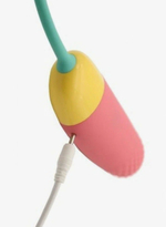 Виброяйцо Vini Magic Motion оранжевое 9,5 см