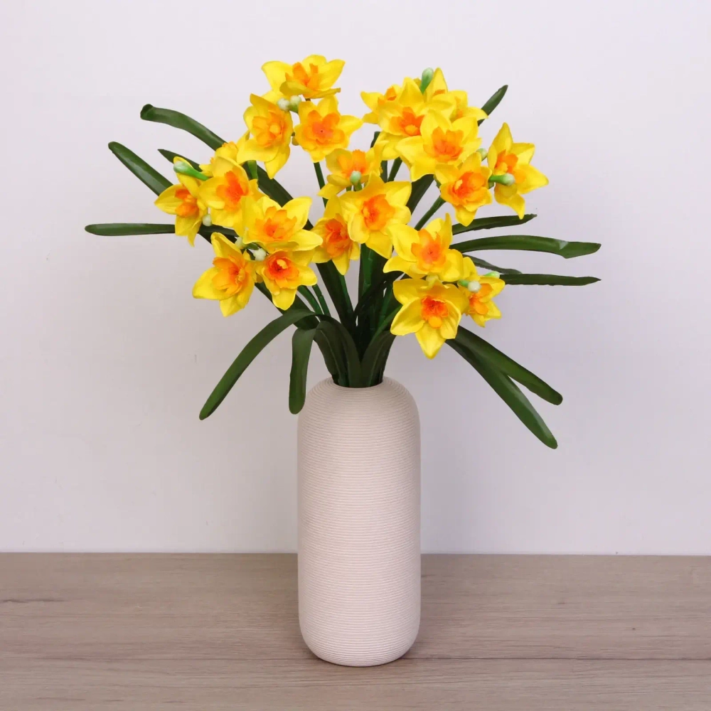 Искусственные цветы «Нарциссы» 60см желтые
