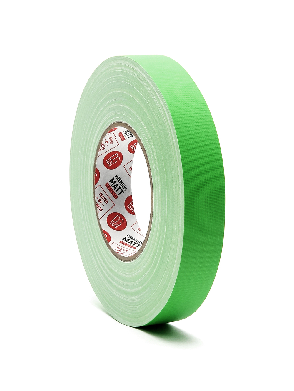 Клейкая лента Gaffer Tape@MATT - Chroma Key  Гаффа тейп 25мм/50м -  Хрома кей Светло-Зеленый