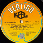 Keel ‎– The Final Frontier (Англия 1986г.) Т