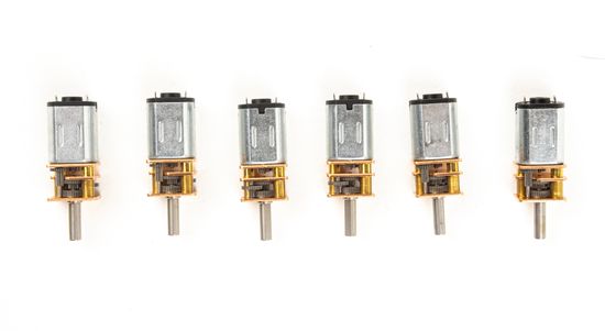 DC мотор с редуктором GA12-N20 300rpm/min 3V