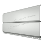 Сайдинг МЕТАЛЛ ПРОФИЛЬ Lбрус-15х240 (ПЭ-01-9003-0.45) Белый