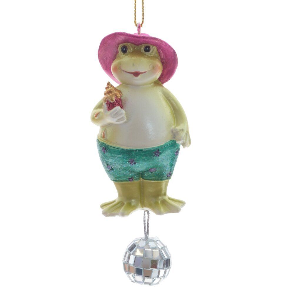 GAEM Изделие декоративное подвесное "Лягушка", L5 W3 H12 см, 2в.