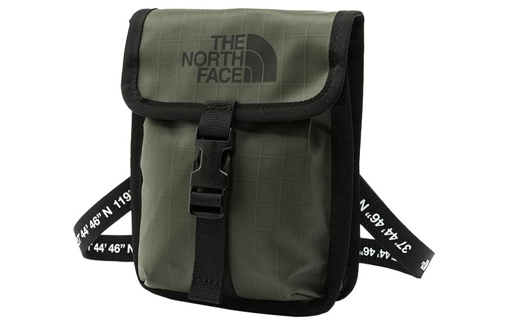 THE NORTH FACE The North Face 21L One Shoulder Crossbody Outdoor Bag Abrasion Resistant Material Green Unisex