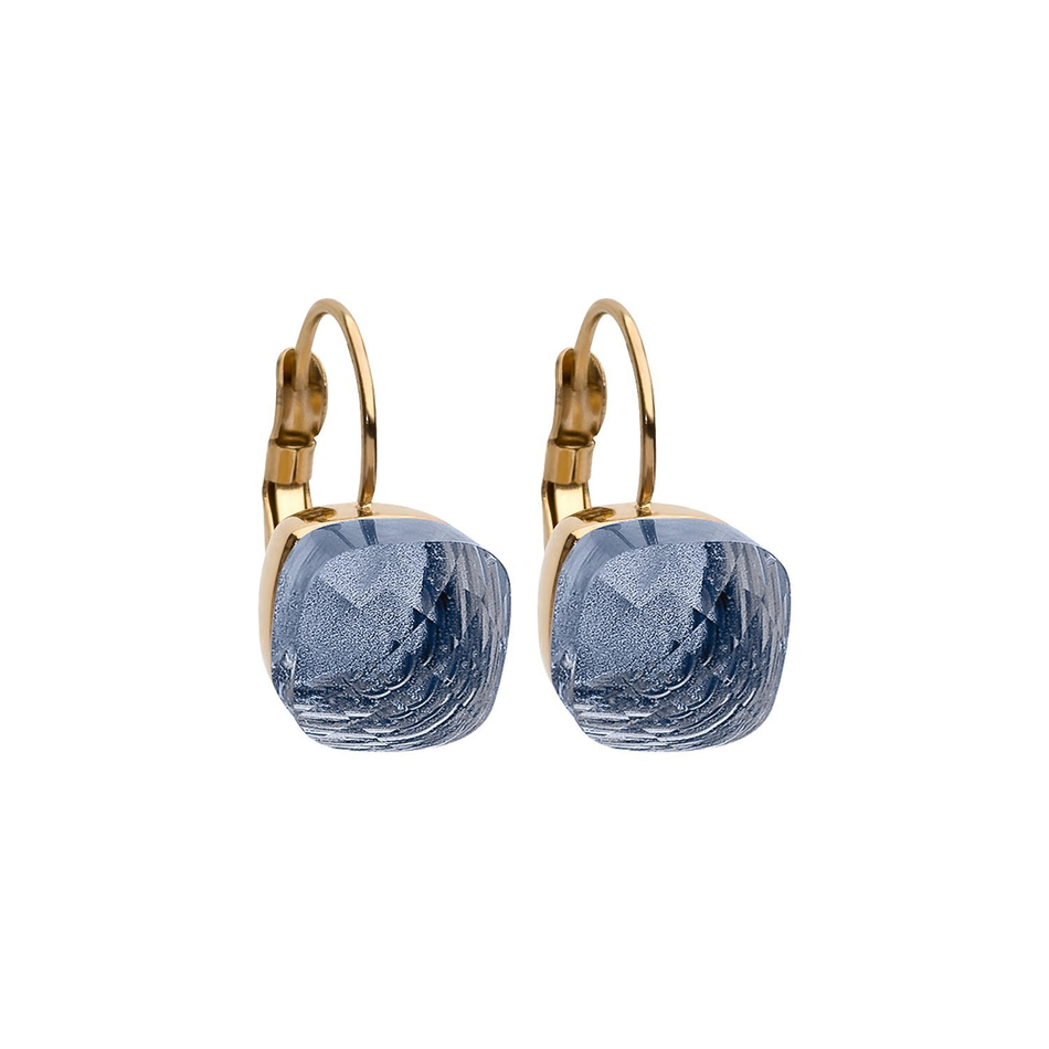 Серьги Qudo Firenze lavender 304151 V/G