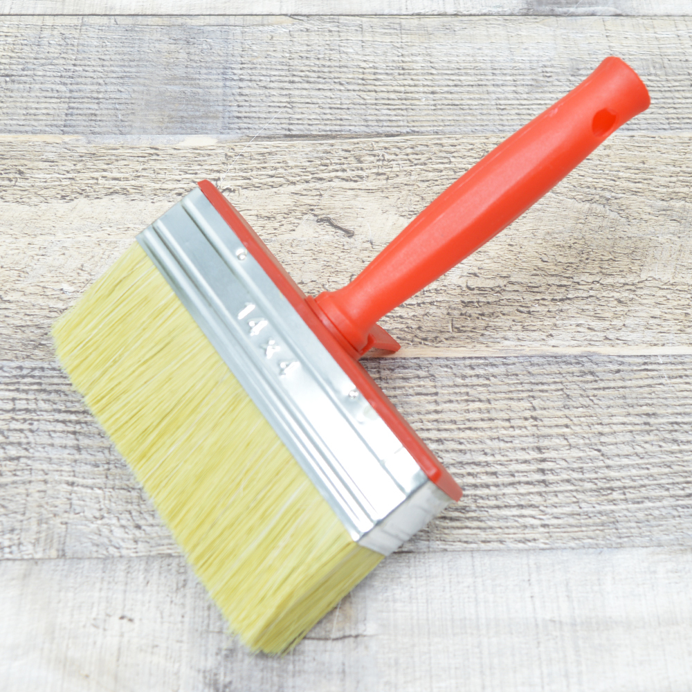 Кисть-макловица 140*40мм искусственная щетина, пластиковая ручка