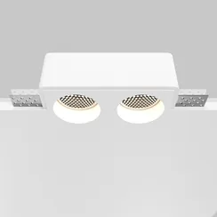 Встраиваемый светильник Гипс Модерн / Gyps Modern 2*GU10 10 Вт Technical dl123-gu10-02-w
