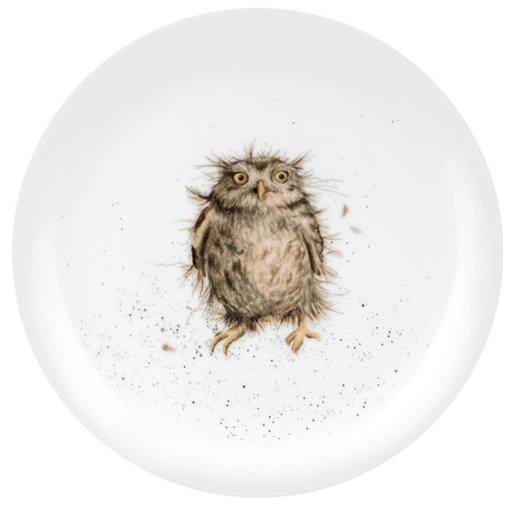 Тарелка закусочная 20см Забавная фауна Сова Royal Worcester