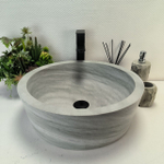 Раковина из андезита Drum Blue Kecil DA-62936 45*45*15 10