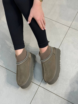 Угги из натуральной замши/ натуральная шерсть