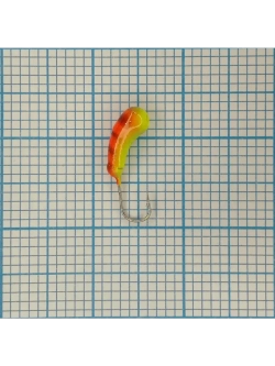 Мормышка вольфрамовая Уралка с отверстием